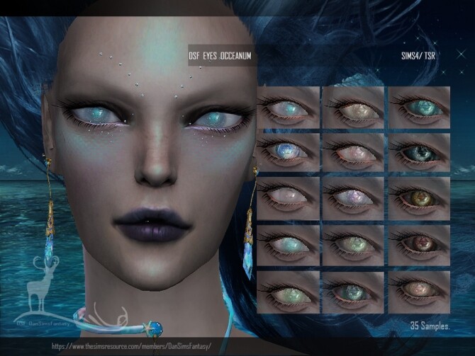 Sims 4 DSF EYES OCCEANUM by DanSimsFantasy at TSR
