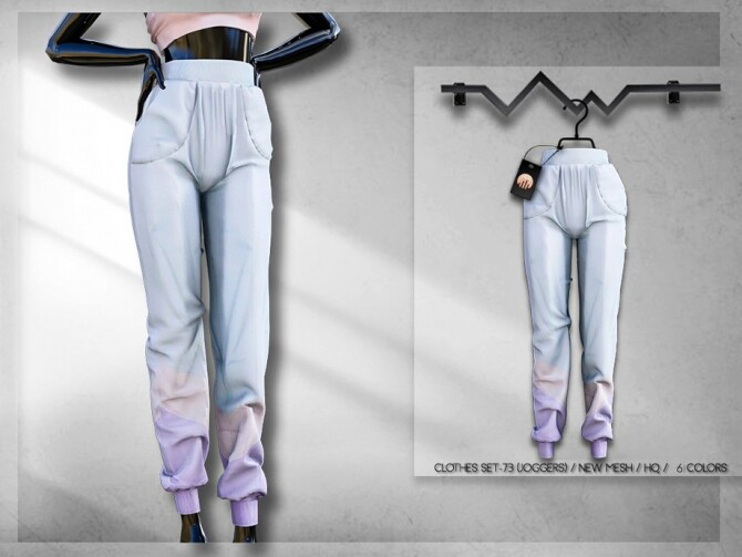 Sims 4 Clothes SET 73 JOGGERS BD286 by busra tr at TSR