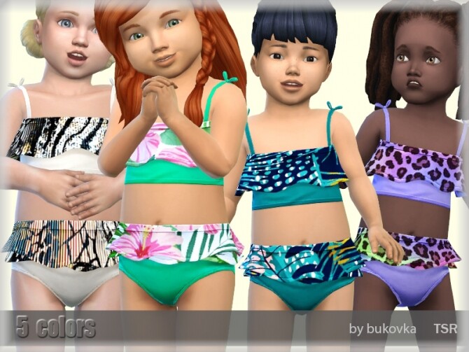Sims 4 Swimsuit Toddler by bukovka at TSR