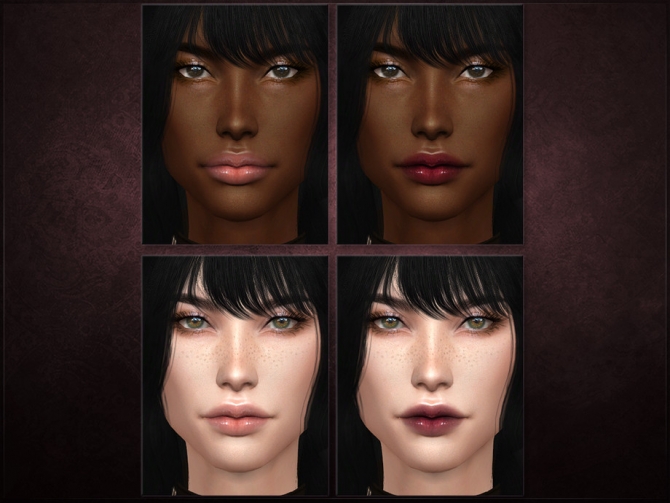 Sapogenate Lipstick by RemusSirion at TSR » Sims 4 Updates