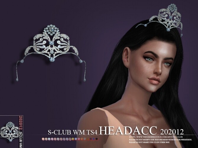 Sims 4 Headacc 202012 by S Club WM at TSR