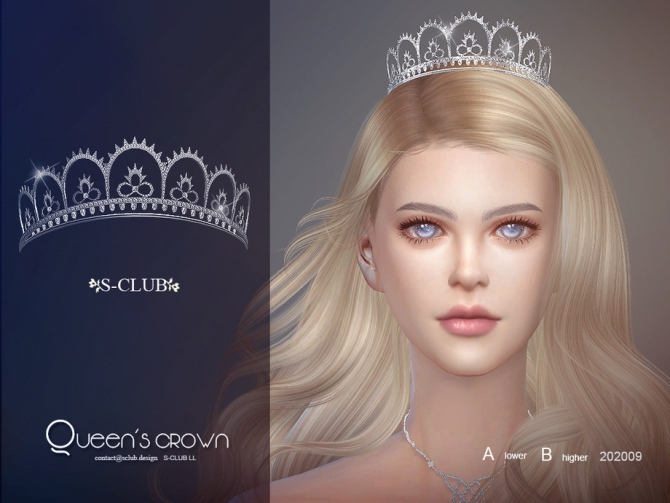 Sims 4 A Gorgeous Sapphire Leaf Tiara Sims 4 Tiara Sims 4 Mods - Vrogue