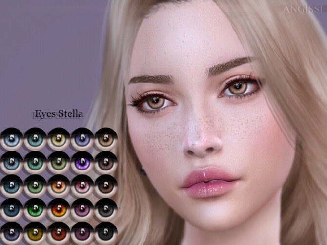 Sims 4 Stella eyes by ANGISSI at TSR