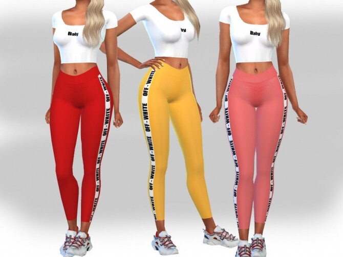 Sims 4 Female Casual Sport Outfits by Saliwa at TSR