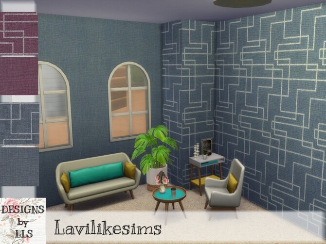 Sims 4 Maze LLS wallpaper by lavilikesims at TSR