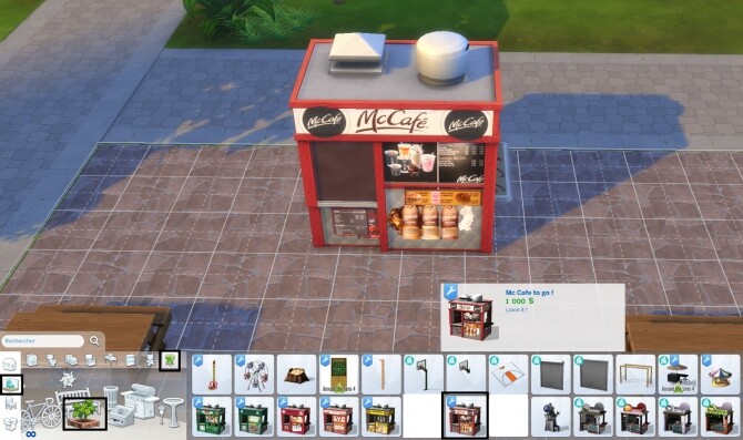 Sims 4 Mc Cafe to go! by ArLi1211 at Mod The Sims