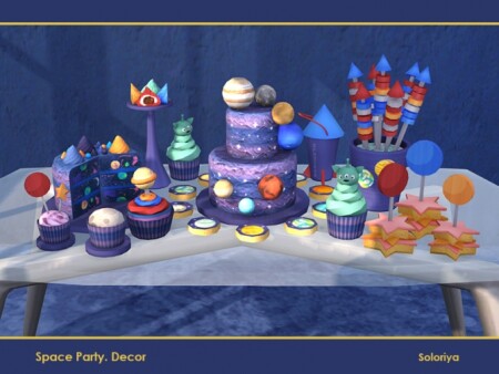 Space Party Decor by soloriya at TSR