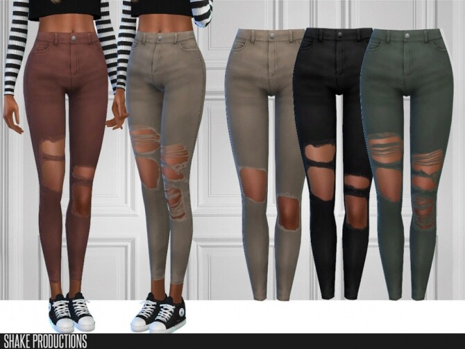 Sims 4 462 Jeans by ShakeProductions at TSR