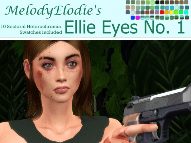 Sims 4 Ellie Eyes No. 1 by MelodyElodie at TSR