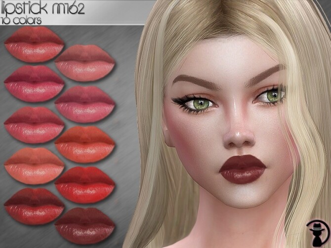 Sims 4 Lipstick M162 by turksimmer at TSR