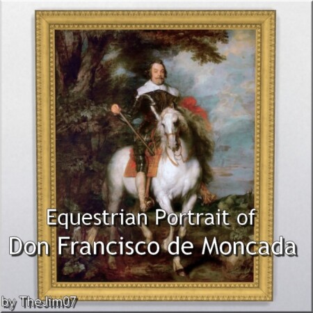 Equestrian Portrait of Don Francisco de Moncada by TheJim07 at Mod The Sims