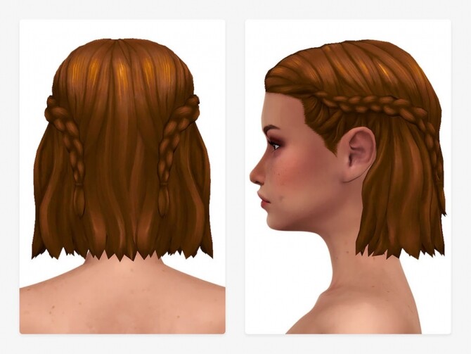 Sims 4 Noha Hair by Nords at TSR