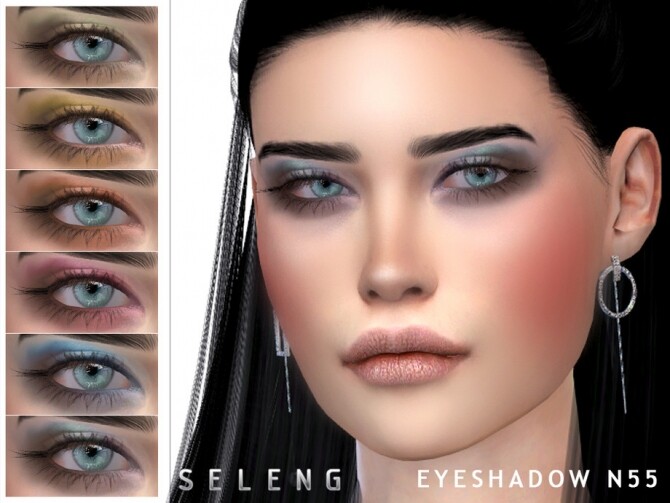 Sims 4 Eyeshadow N55 by Seleng at TSR
