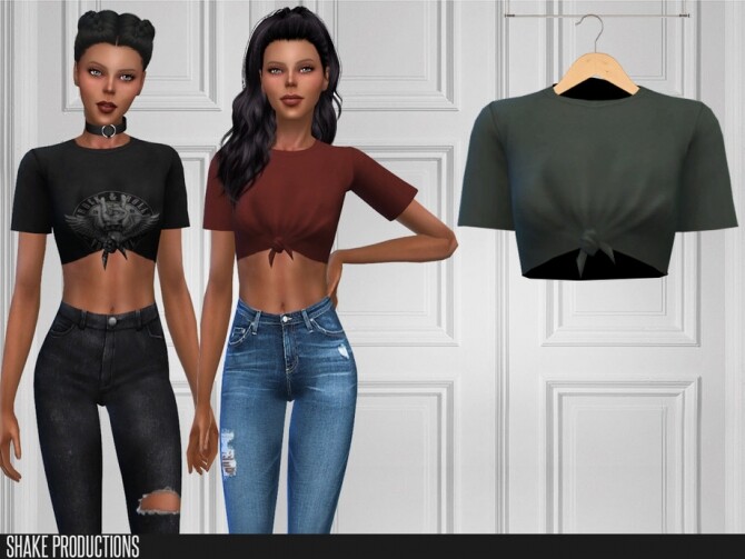 Sims 4 468 Top by ShakeProductions at TSR