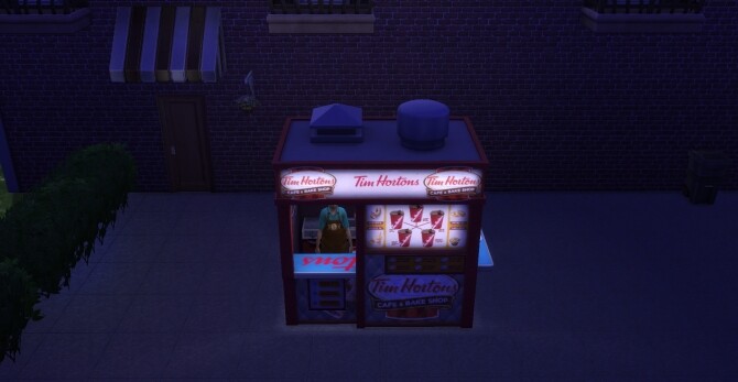 Sims 4 Tim Hortons to go! by ArLi1211 at Mod The Sims