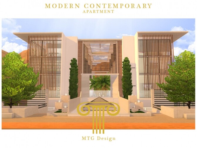 Sims 4 Modern Contemporary Apartment by Malolos The Great at TSR