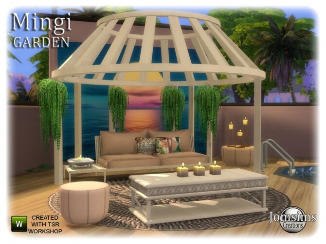 Sims 4 Mingi Garden by  jomsims at TSR