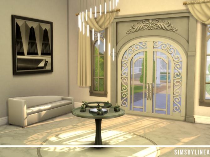 Marble Mansion by SIMSBYLINEA at TSR » Sims 4 Updates