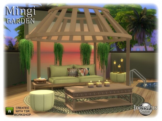 Sims 4 Mingi Garden by  jomsims at TSR