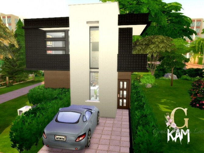 Sims 4 KAM home by GenkaiHaretsu at TSR