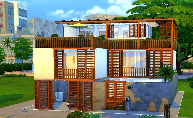 Sims 4 Trung Villa by valbreizh at Mod The Sims