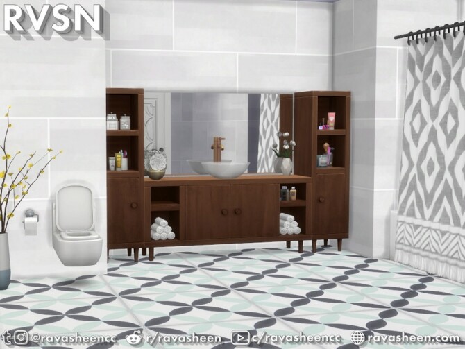 Sims 4 Bidet As It May Bathroom Set by RAVASHEEN at TSR