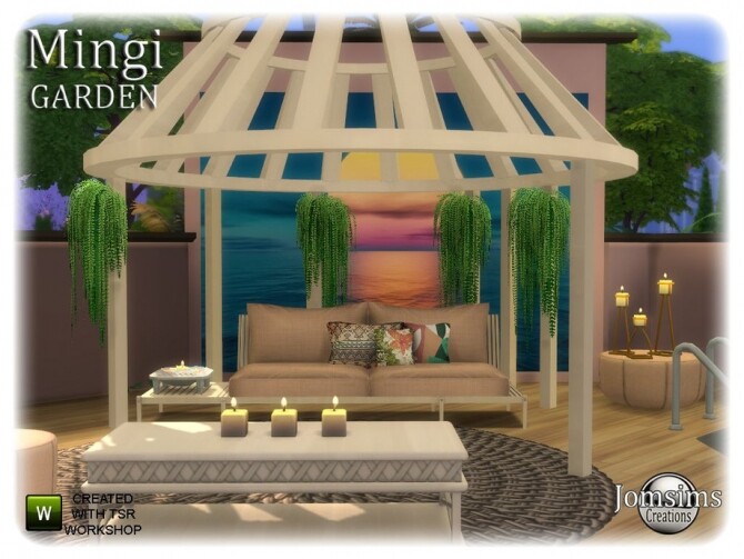 Sims 4 Mingi Garden by  jomsims at TSR