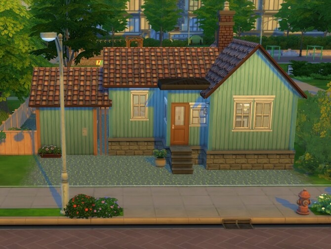 Sims 4 Cecilie hut at KyriaT’s Sims 4 World