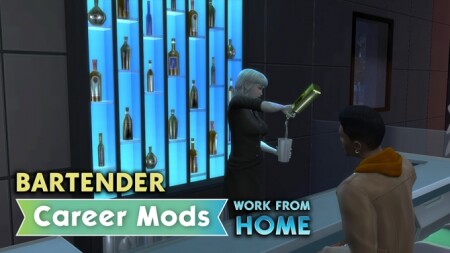 Barkeeper Career Mod by rubi at Mod The Sims