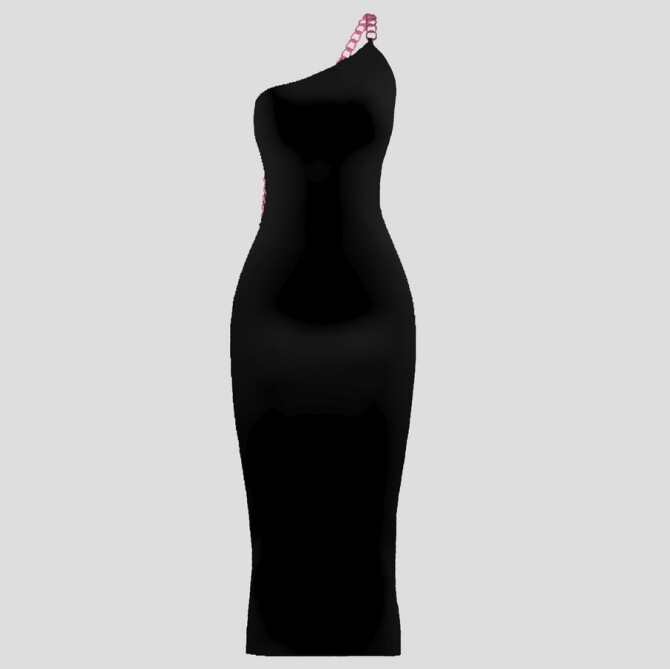 Sims 4 Chain Dress at Haus of Kate