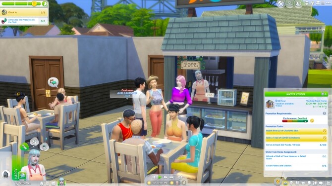 Sims 4 Vendor Career Mod by rubi at Mod The Sims