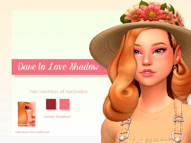 Sims 4 Dare to Love Shadow by LadySimmer94 at TSR