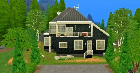 Two-story home by heikeg at Mod The Sims