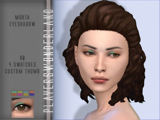 Sims 4 Morta Eyeshadow by PlayersWonderland at TSR