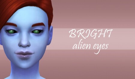 BRIGHT eyes for aliens by PatoTFP at Mod The Sims