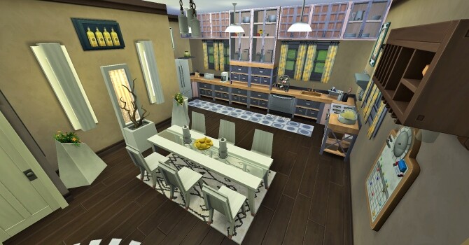 Sims 4 Two story home by heikeg at Mod The Sims