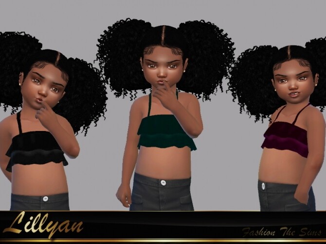 Sims 4 Top Karla by LYLLYAN at TSR