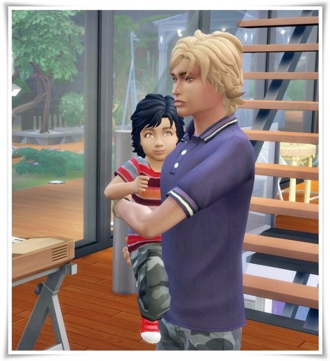 Sims 4 Robby Toddler Hair at Birksches Sims Blog