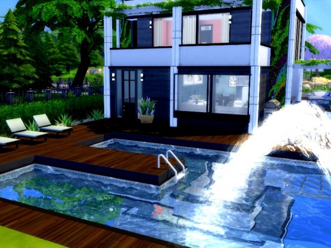 Sims 4 Nova BG + Eco home by GenkaiHaretsu at TSR
