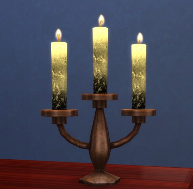Sims 4 Smoreworthy Candle high resolution recolor by xordevoreaux at Mod The Sims