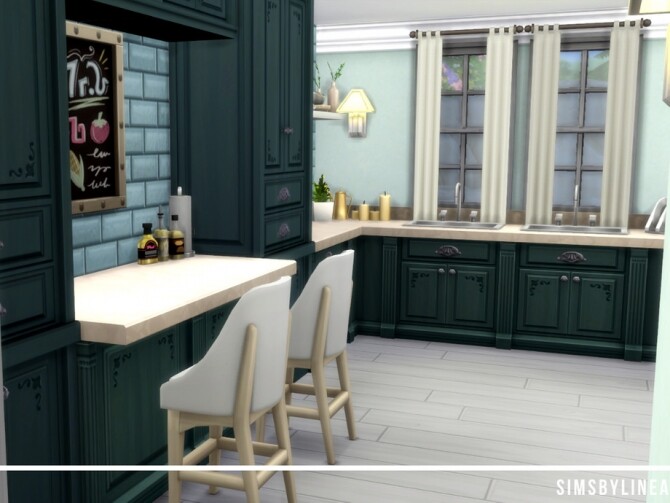 Sims 4 Farham House by SIMSBYLINEA at TSR