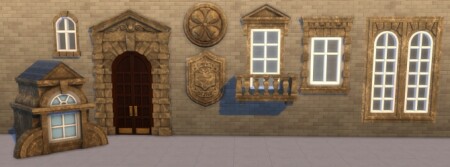 University Build Mode recolors by xordevoreaux at Mod The Sims