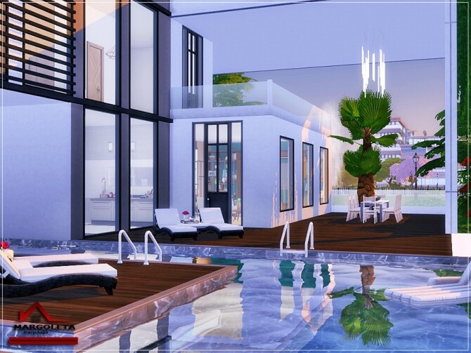 Sims 4 Margoleta House No CC by marychabb at TSR