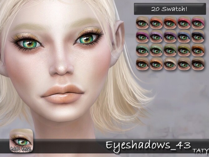 Sims 4 Eyeshadows 43 by tatygagg at TSR