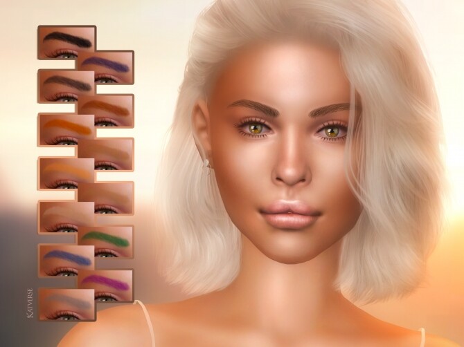 Sims 4 Shea Eyebrows at Katverse