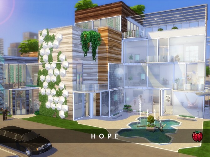 Sims 4 Hope Arts Center by melapples at TSR