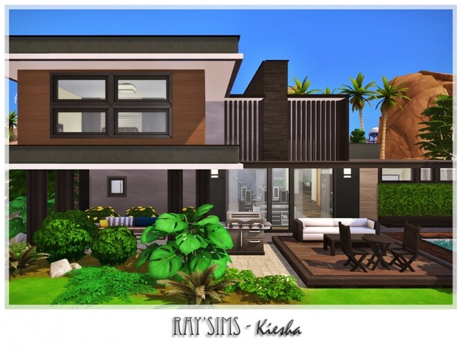 Sims 4 Kiesha home by Ray Sims at TSR