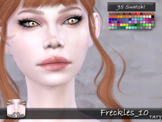 Freckles 10 by tatygagg at TSR » Sims 4 Updates