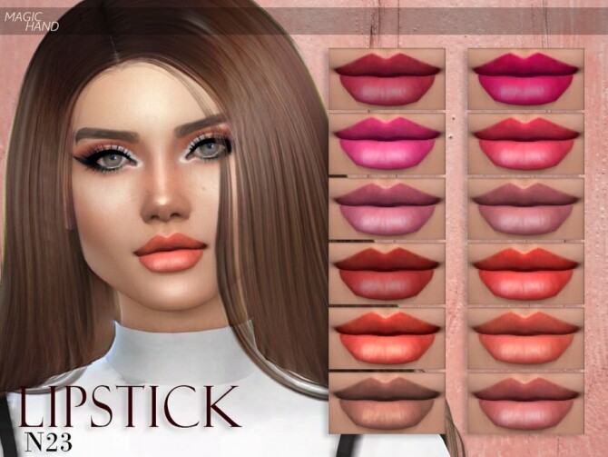 Sims 4 Lipstick N23 by MagicHand at TSR
