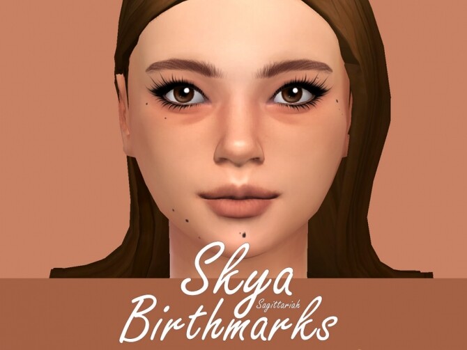 Sims 4 Skya Birthmarks by Sagittariah at TSR